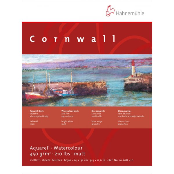Aquarellblock Hahnemhle Cornwall 450g grob