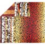 Gemusterter Karton - Tiere - A4 - 10 Blatt