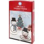 Bastelset - Schneemann und Weihnachtsbaum