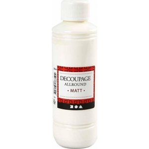 Decoupage-Lack - Allround - Matt - 250 ml Decoupage-Lack - Allround - Matt - 250 ml