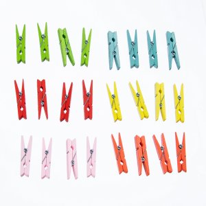 Wäscheklammern 45 mm 24er-Pack - Mehrfarbig Wäscheklammern 45 mm 24er-Pack - Mehrfarbig