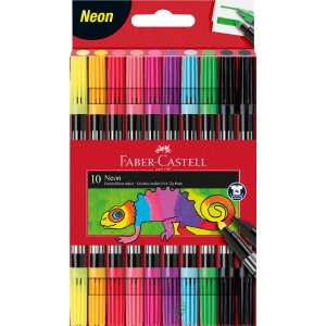 Fasermaler Doppelspitze Neon - 10 Farben Fasermaler Doppelspitze Neon - 10 Farben