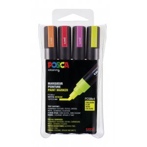Poscaset PC-5M Neon - 4 Stifte Poscaset PC-5M Neon - 4 Stifte