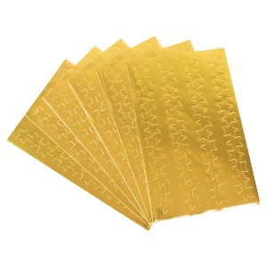 Goldsterne 288 Stück 13 mm Goldsterne 288 Stück 13 mm
