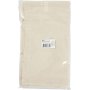 Textiltasche - helle Natur - 38x42 cm - 5 Stk