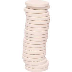 Farbpucks ø 30 mm - weiß - 20 Stk Farbpucks ø 30 mm - weiß - 20 Stk