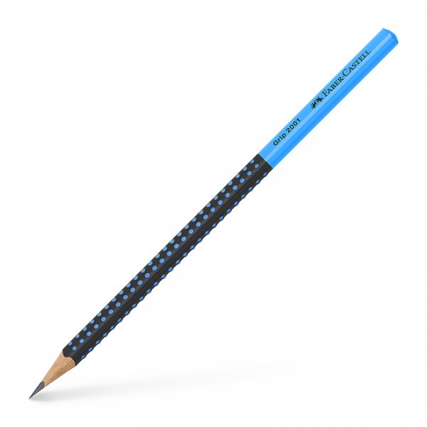 Bleistift - Faber-Castell - Grip 2001 Two Tone schwarz/blau