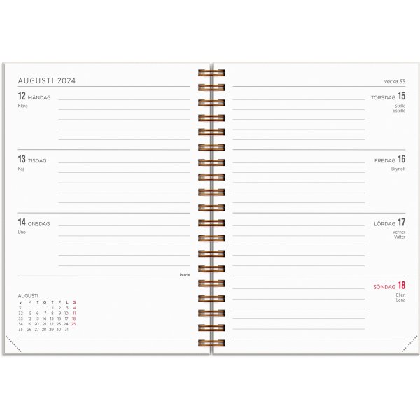 Kalender 24/25 Senator - A6 - Story Butterfly