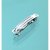 Haarspange 4 cm - Silber 2 Stk.