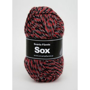 Sox 50g - Grau/Rot/Schwarz (05) Sox 50g - Grau/Rot/Schwarz (05)