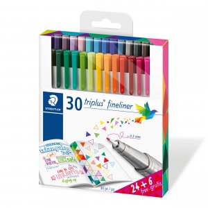 Fineliner Triplus - 30 Stifte Fineliner Triplus - 30 Stifte