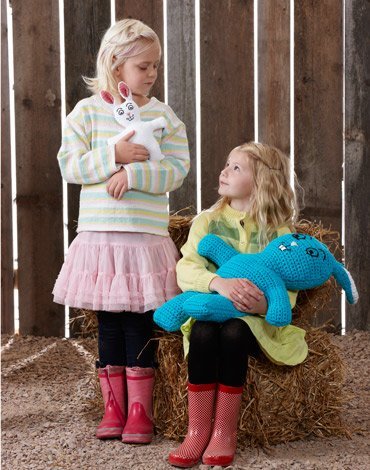 Hkelanleitung - Gehkelte Hasen in drei Gren