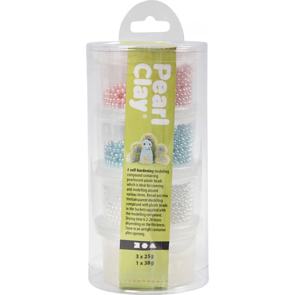 Pearl Clay - Set mit 3 Farben