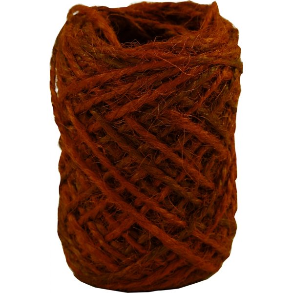 Naturhanf - rot - 30 m