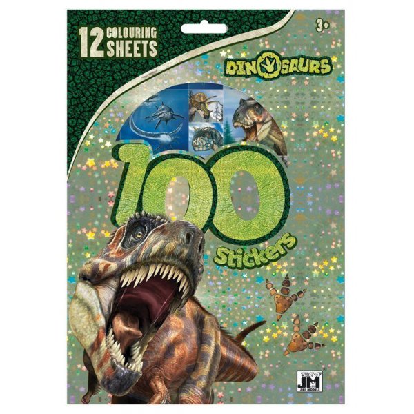Aufkleber 100er-Pack - Dino