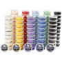 Silk Clay - gemischte Farben - 10 x 10 x 35 g