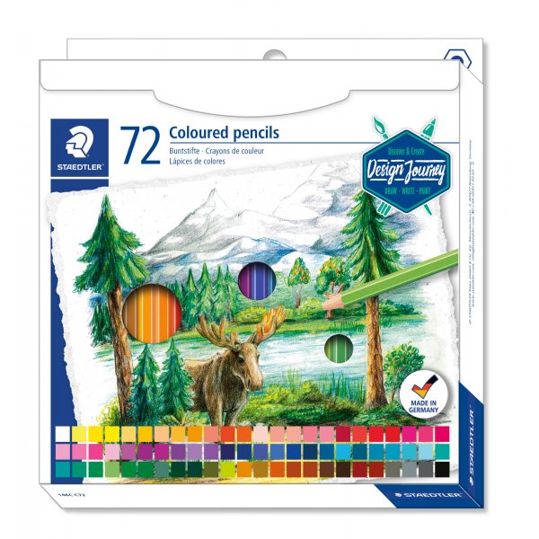 Design Journey Buntstifte - 72 Stifte