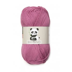 Wikingergarn Bambino 50g - Cerise (463) Wikingergarn Bambino 50g - Cerise (463)