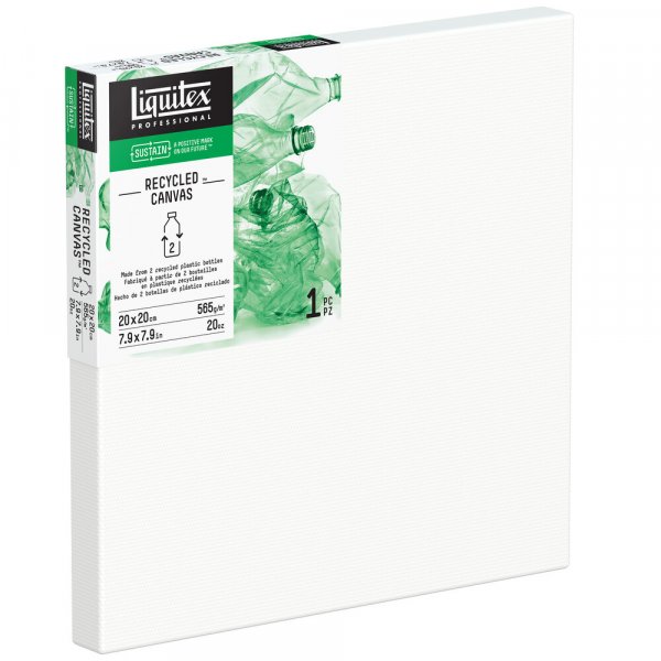 Gespannte Leinwand - Liquitex-Leinwand aus recyceltem Kunststoff