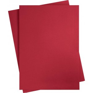 Farbiger Karton - Weihnachtsrot - A2 - 180 g - 10 Blatt Farbiger Karton - Weihnachtsrot - A2 - 180 g - 10 Blatt