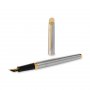 Fllfederhalter Waterman Hmisphre - Edelstahl mit Goldbesatz - Mittelblau