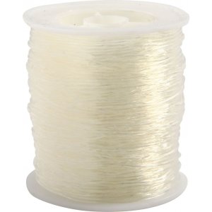 Elastischer Schmuckfaden - Ø1 mm - rund - 50 m Elastischer Schmuckfaden - Ø1 mm - rund - 50 m