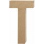 Pappbuchstabe - T - 5 cm