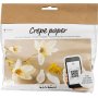 Mini-DIY-Kit Krepppapier - Magnolienzweig