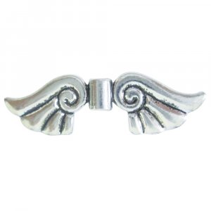 Flügelperlen 2er-Pack - Silber Flügelperlen 2er-Pack - Silber