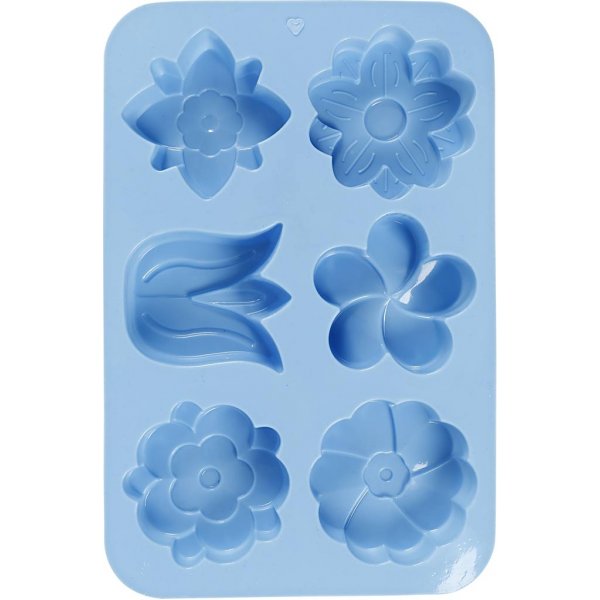 Silikonform - Blumen