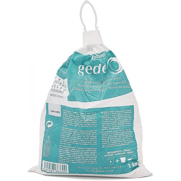 Modellieren - Pebeo Gdo - Leichter Gips 1 kg