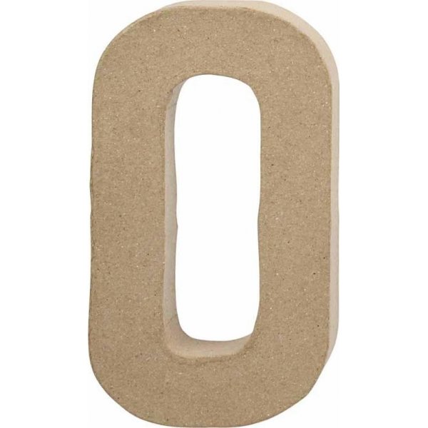 Pappbuchstabe - O - 5 cm