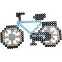 Perlmuttteller - Auto - Flugzeug - Boot - Traktor - Bus und Fahrrad - 6 Stk
