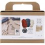 Mini DIY Kit Makramee - Schlsselanhnger