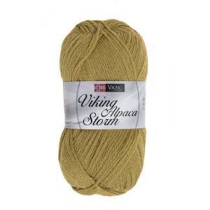 Wikingergarn Alpaca Storm 50g - Grüngelb (536) Wikingergarn Alpaca Storm 50g - Grüngelb (536)