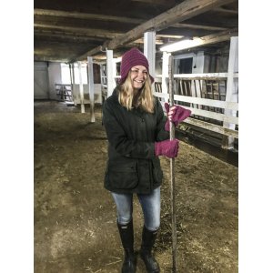 Strickmuster - Mütze mit quadratischen Handschuhen Strickmuster - Mütze mit quadratischen Handschuhen