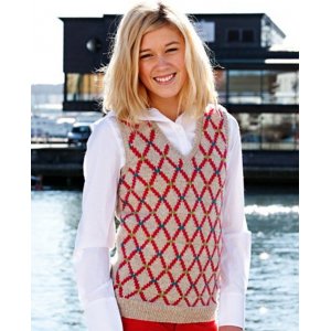Strickanleitung - Muster gestrickter Pullunder und Cardigan Strickanleitung - Muster gestrickter Pullunder und Cardigan