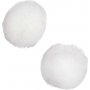 Pompons - wei - 200 Stk