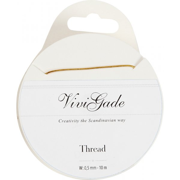 Draht - 0,5 mm Gold - 10 m Draht - 0,5 mm Gold - 10 m