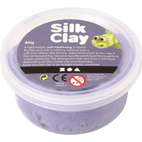 Silk Clay - lila - 40 g