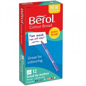 Faserstift Berol - Color Broad - 12 Stifte Faserstift Berol - Color Broad - 12 Stifte