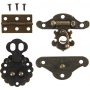 Minibeschlge - Antikgold - 10 Sets