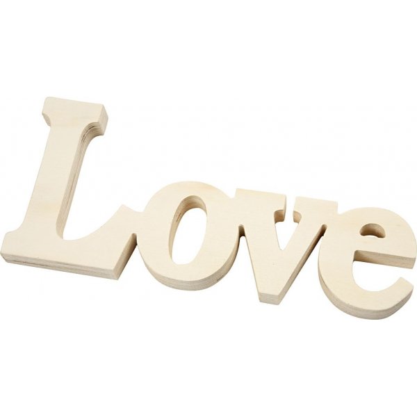 Dekorationswort - Liebe