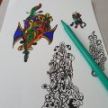 Kundenbild Faserstift 12 Stück schmal