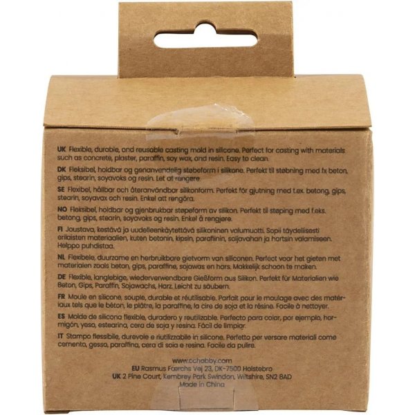 Silikonform - Quadratisch mit Blasen