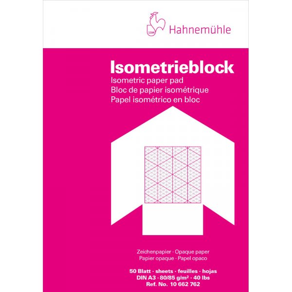 Millimeterblock Hahnemhle Isometrische 80/85g