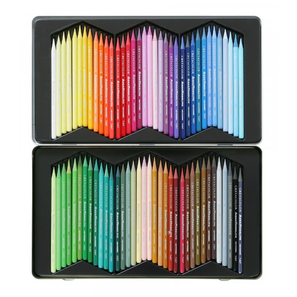 Aquarellstiftset Cretacolor Aqua Monolith - 72 Stifte