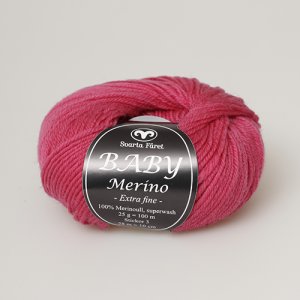 Black Sheep Baby Merino Garn 25g - Cerise (44) Black Sheep Baby Merino Garn 25g - Cerise (44)