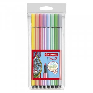 Faserstift Pen 68 8er-Pack - Pastell Faserstift Pen 68 8er-Pack - Pastell