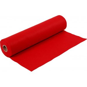 Hobbyfilz - rot - 5 m Hobbyfilz - rot - 5 m